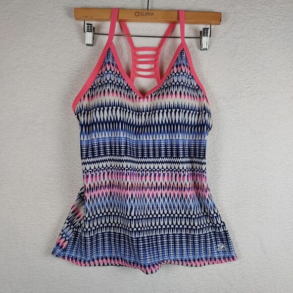 zeroxposura Tankini Top & Catalina Swim Skirt Set M (8–10) – Swimwear Bundle - Picture 1 of 13